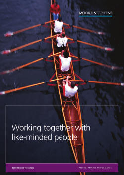 publication - Moore Stephens International