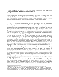 "Water, earth, and air infected"1