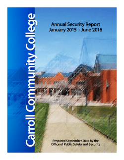 June 2016 - Carroll Community College