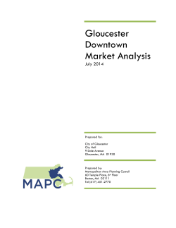 Gloucester Downtown Market Analysis
