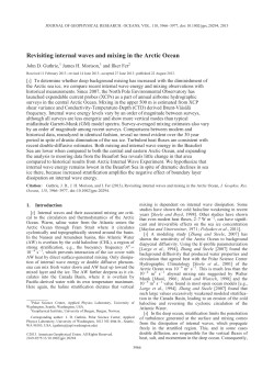 Revisiting internal waves and mixing in the Arctic Ocean