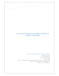 ANALYSIS ON THE LEGAL IMPLICATIONS OF PROFIT A