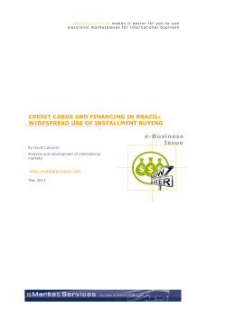 credit cards and financing in brazil