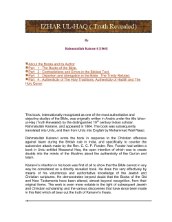 it! - Bible Islam
