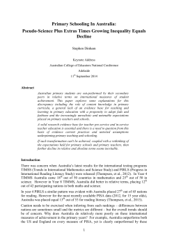 Pseudo-Science Plus Extras Times Growing Inequality Equals Decline