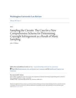 Sampling the Circuits: The Case for a New Comprehensive Scheme