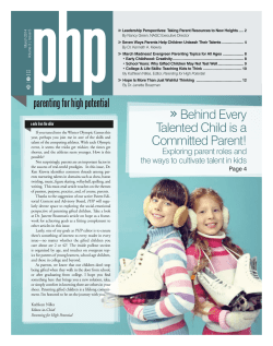 Parenting for High Potential - National Association for Gifted Children
