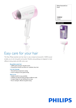 HP8120/00 Philips Dryer
