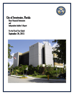 City of Sweetwater, Florida