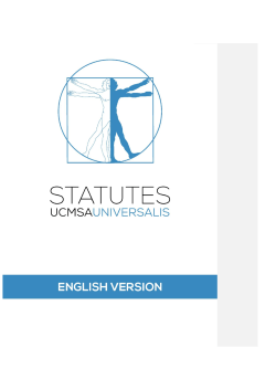 Universalis Statutes pre GA