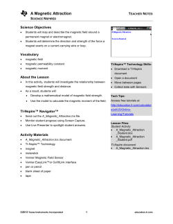 Teacher Notes PDF - TI Education