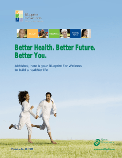 Better Health. Better Future. Better You.