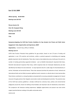 Scientific program available here - Society for Conservation Biology