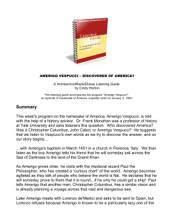 amerigo vespucci