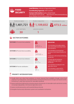 Food Security - United Nations Lebanon