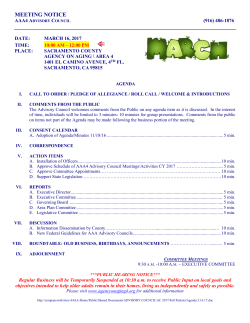 March - Area 4 Agency on Aging