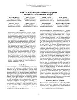 iFeel 2.0: A Multilingual Benchmarking System for Sentence