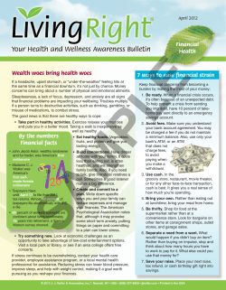 Financial Health 7 ways to ease financial strain Wealth