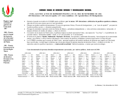 Informe de la CCDHRN Noviembre 2016