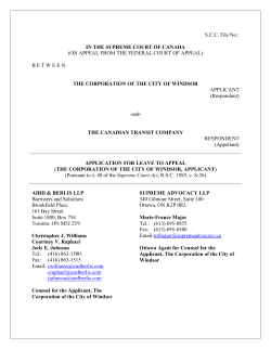 Appellant Corporation-of-City-of-Windsor