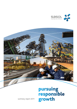 Summary report - 2011