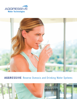 AGGRESSIVE Reverse Osmosis and Drinking Water Systems