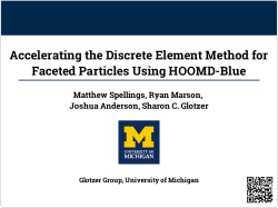 Accelerating the Discrete Element Method for Faceted Particles