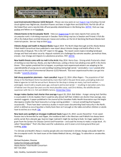 Local Environmental Observer (LEO) Network &ndash; Please see new