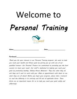 Personal Training
