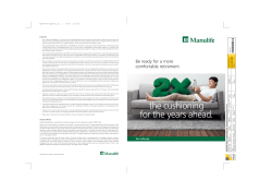 Brochure (English) - Manulife Singapore