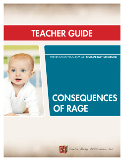 CONSEQUENCES OF RAGE TEACHER GUIDE