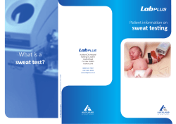 sweat testing