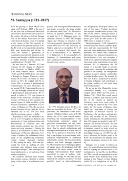 Full Text - Current Science