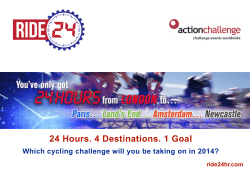 Ride 24 Hr Brochure `14