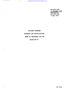 MIL-STD-143 Rev. B