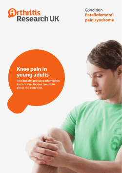 Knee pain in young adults