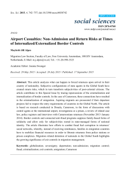Airport Casualties: Non-Admission and Return Risks at