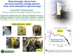 Beta-strength, decay heat and anti