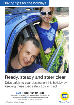 Ready, steady and steer clear