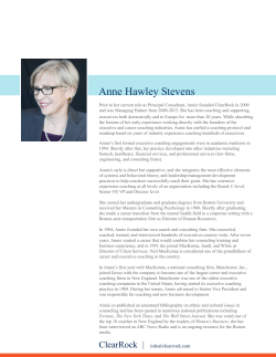 Anne Hawley Stevens