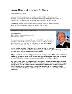 Lesson One: God Is Always At Work