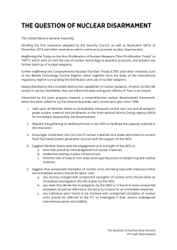 The United Nations General Assembly, Recalling the first resolution