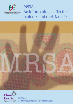 MRSA - HSE