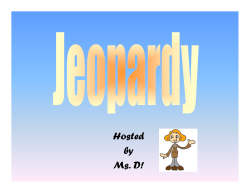 Carbs and Lipids Jeopardy Review pdf