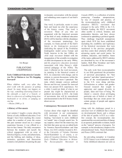 canadian children news - Journal Publishing Service