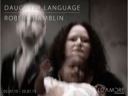 In his own hand he transcribes the banal statements and elementary