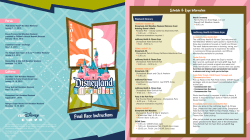 Final Race Instructions