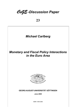CeGE-Discussion Paper 23