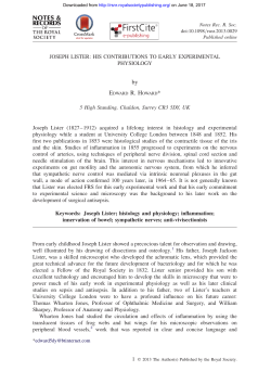 2 - Notes and Records of the Royal Society