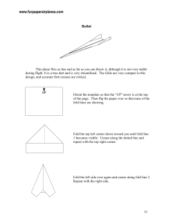 Bullet - Fun Paper Airplanes